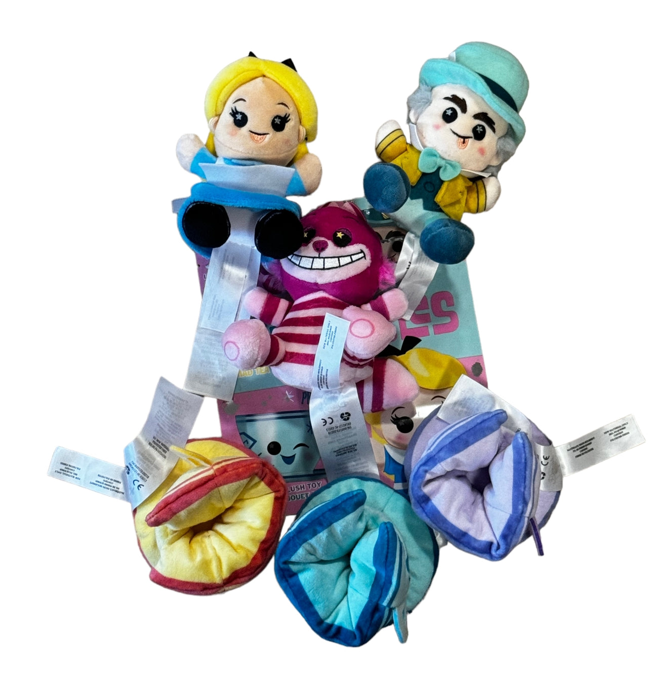 Disney Wishables Plush-Alice in Wonderland Full Set