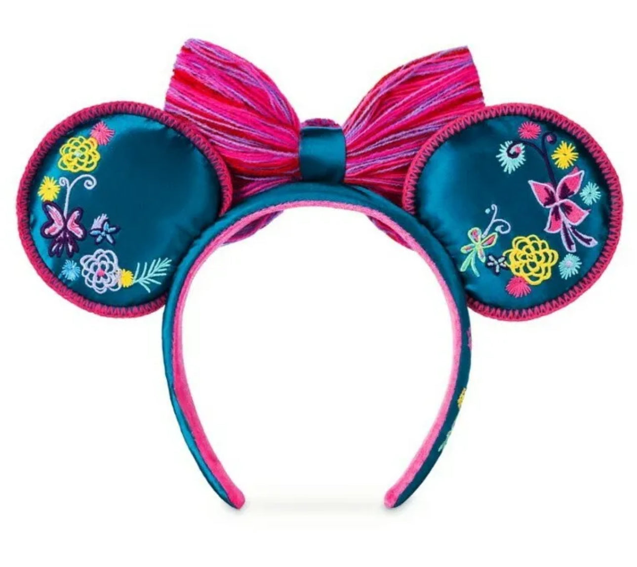 Disney Encanto Embroidered Satin Minnie Ear Headband-Magic Awaits You