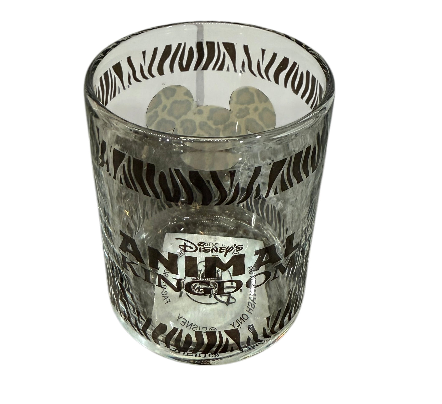 Disney World Animal Kingdom Mickey Shot Glass Toothpick Holder