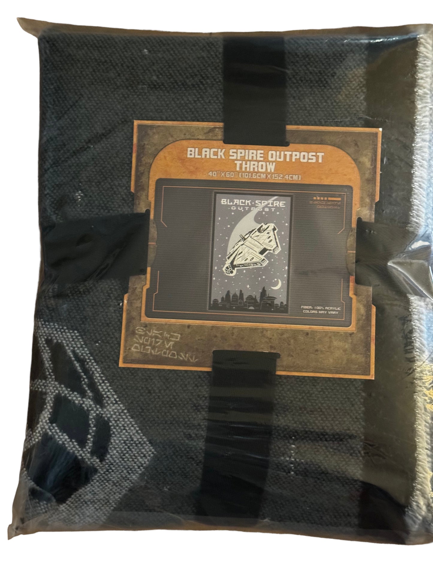 Disney Star Wars Black Spire Outpost Throw Blanket