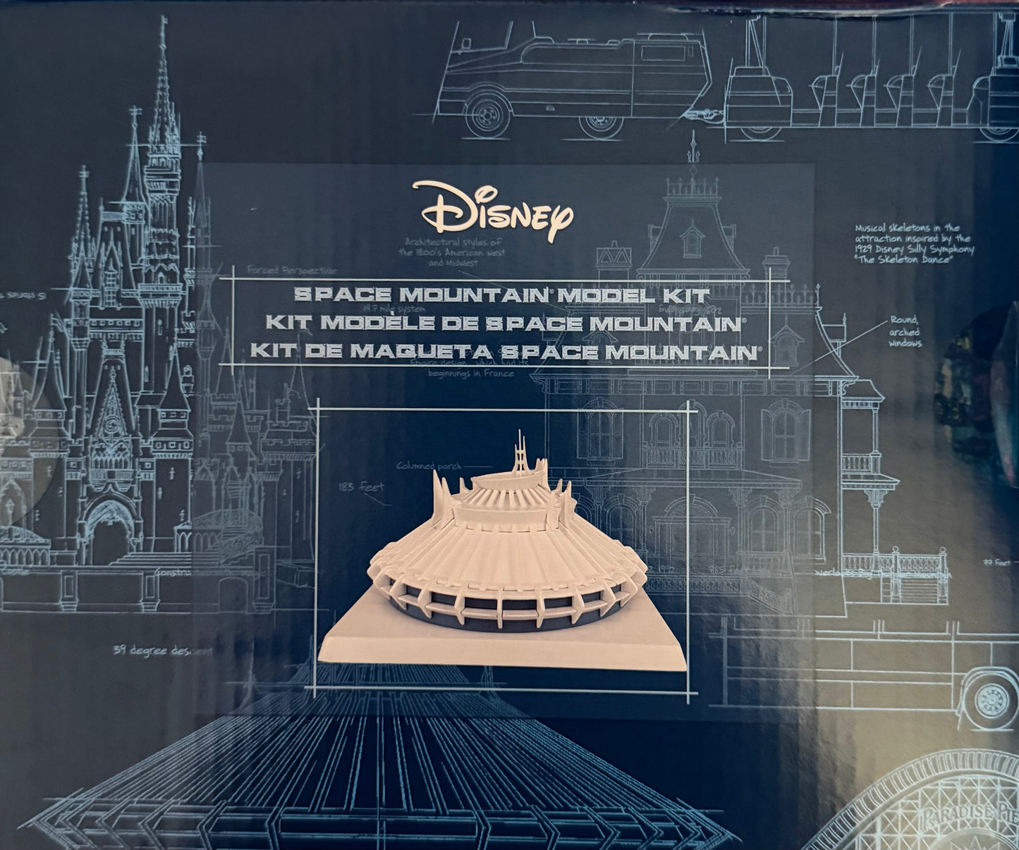 Disney Parks Space Mountain Model Kit