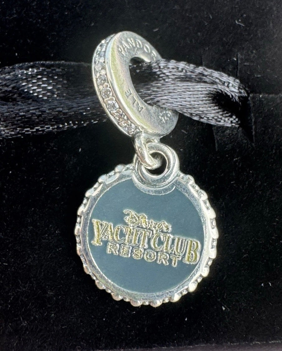 Disney Yacht Club Resort Pandora Charm Dangle