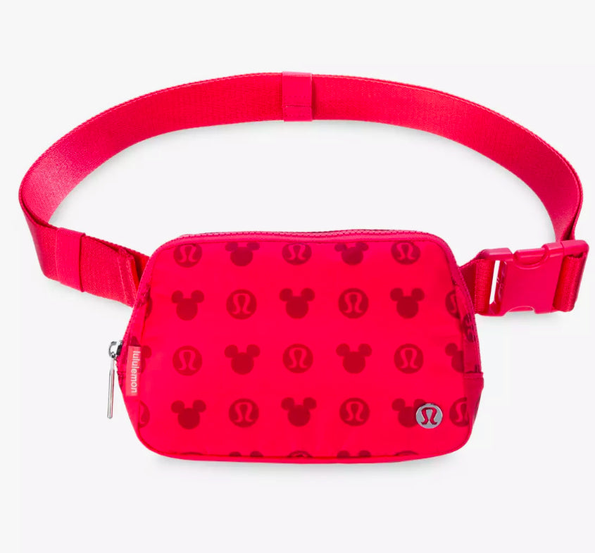 lululemon belt bag disney DLR/WDW Keep Them Close In This Versatile Belt Bag That Helps You Get Out The Door And On To Your Next Adventure I Tried Lululemon's New Disney