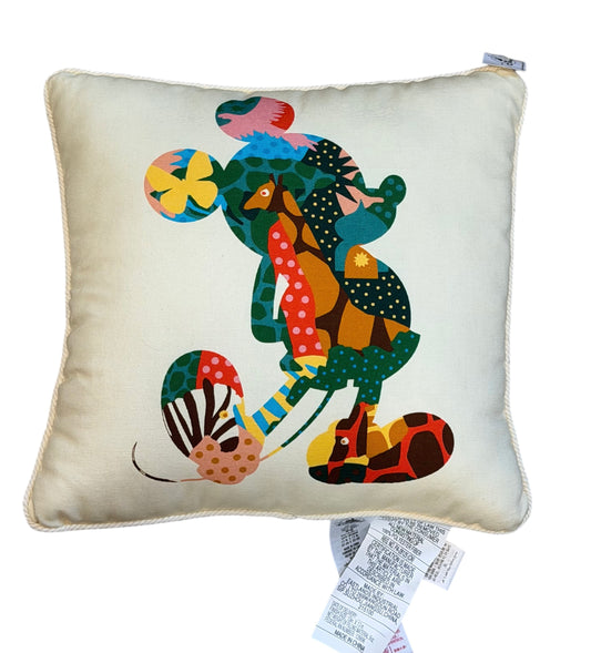 Disney Animal Kingdom Mickey Pillow Cushion-Circle of Life