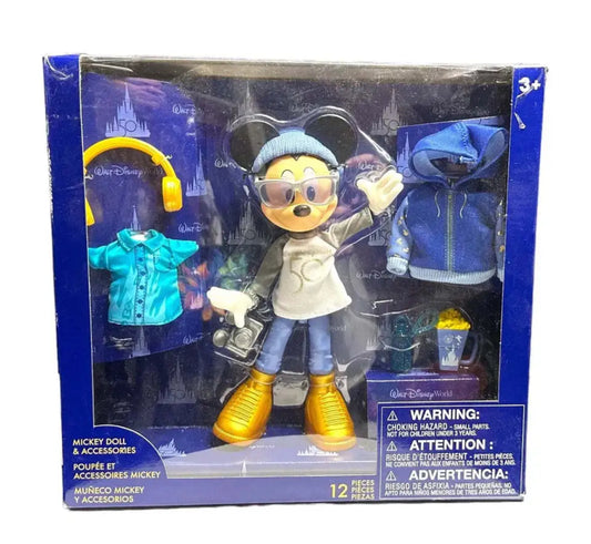 Walt Disney World 50th Anniversary Mickey Doll Set