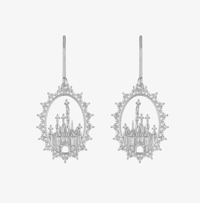 Disneyland 70th Anniversary Castle Earrings Rebecca Hook