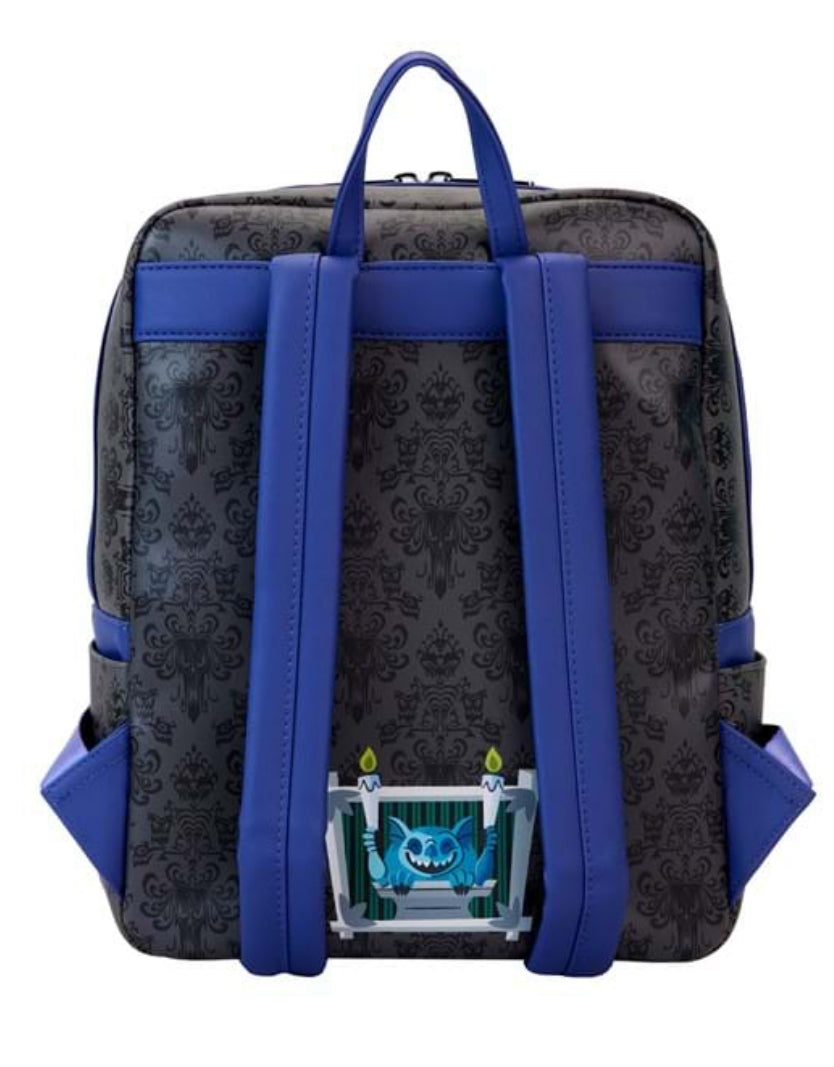 Disney Haunted Mansion Black Widow Bride Portrait Loungefly Backpack