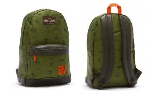 Disney Artist Series MM Script By Bret Iwan Mickey Backpack