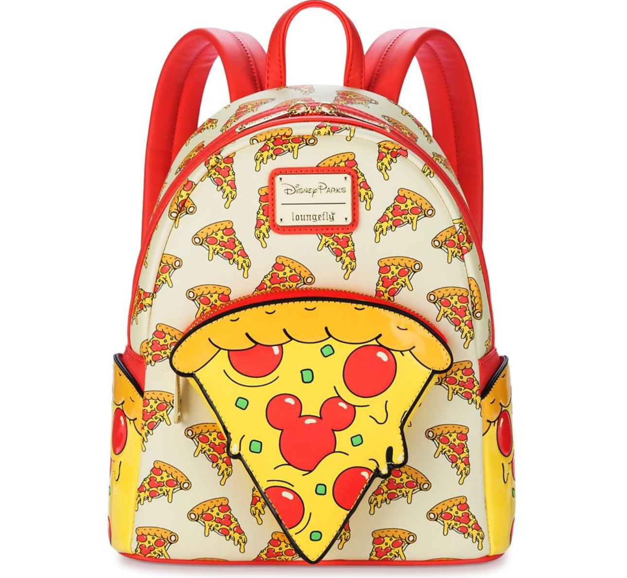 Disney Eats Mickey Pizza Loungefly Backpack