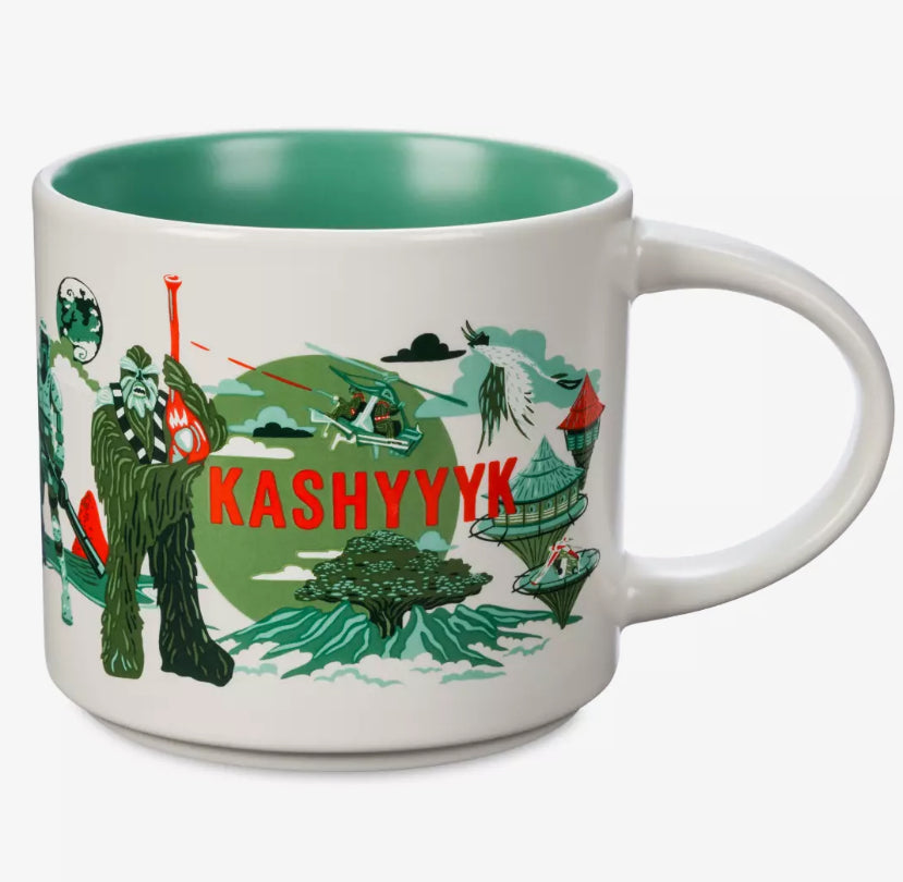 Disney Star Wars Kashyyyk Starbucks Mug-Discovery Series