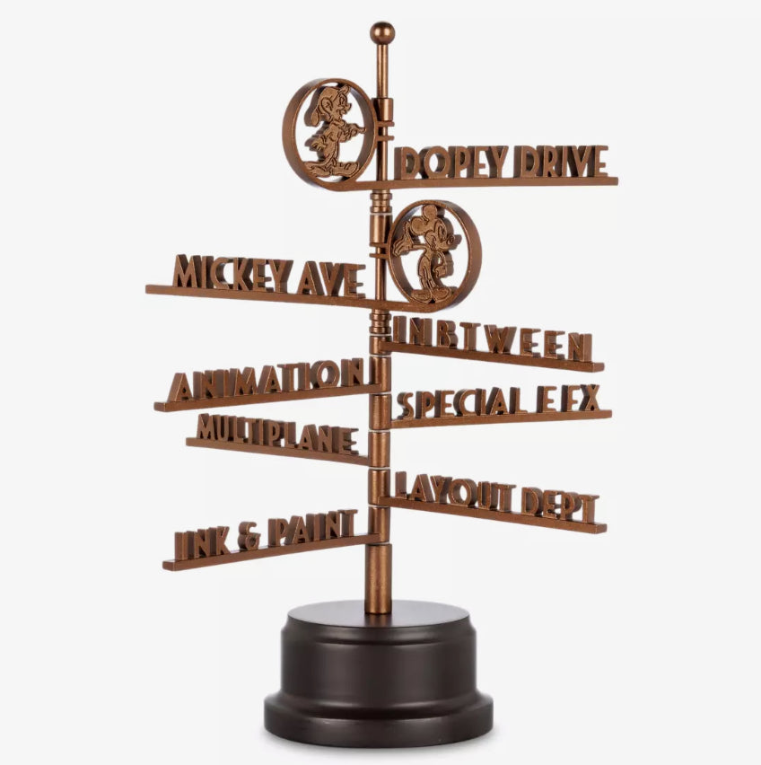 Walt Disney Studios Street Sign Miniature – Disney100