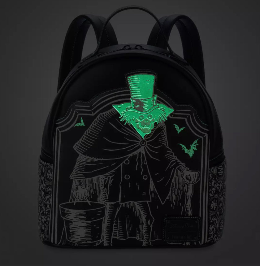 disney haunted mansion moving portraits mini-backpack Disney Haunted Mansion Loungefly Mini Backpack – World of Treasures