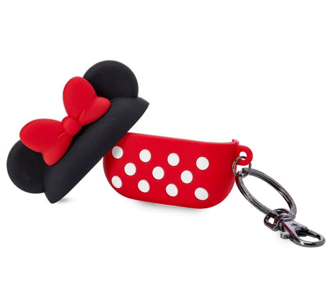 Disney D Tech Minnie Mouse Apple AirPods Pro Silicone Case with Clip