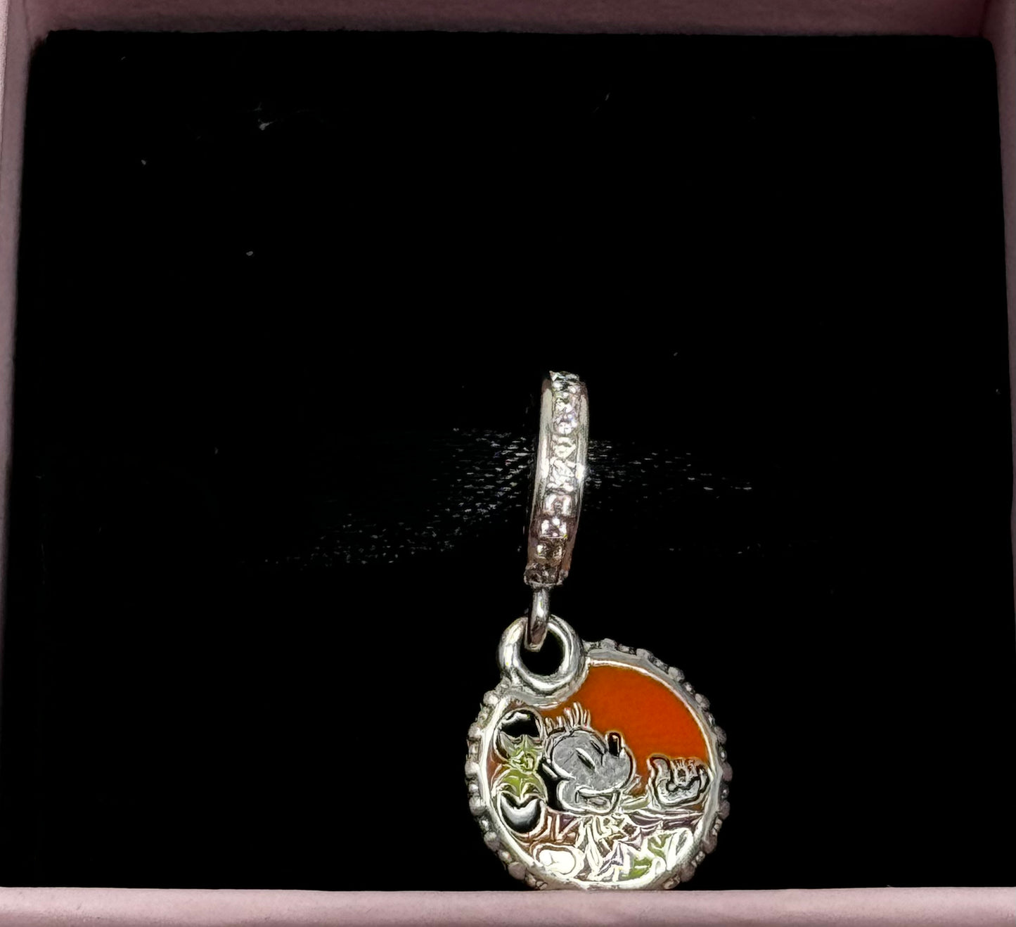 Disney Mickey Minnie Halloween Dangle Pandora Charm