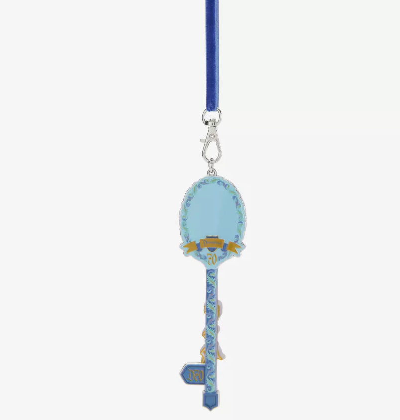 Disneyland 70th Anniversary Sleeping Beauty Castle Key Ornament