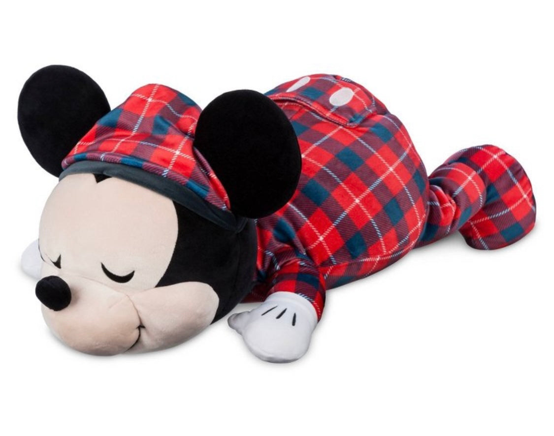 Disney Mickey Flannel Cuddleez Plush Holiday