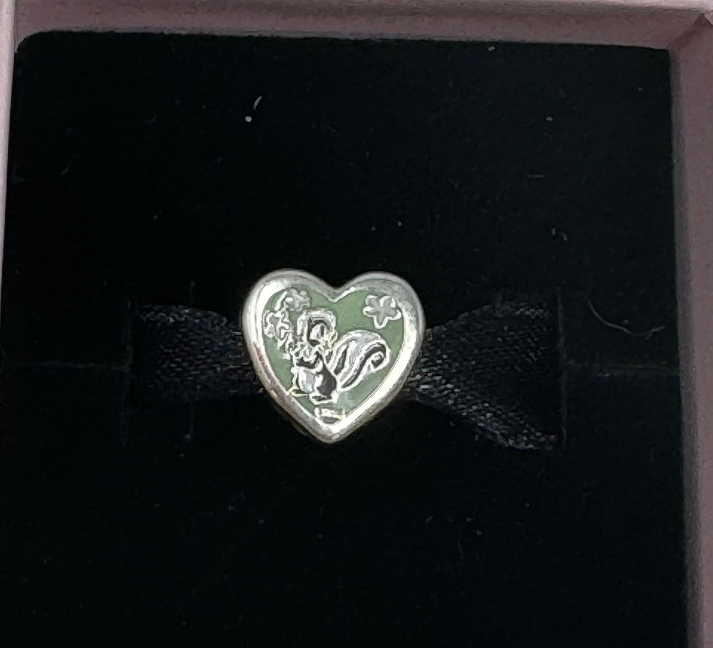 Disney Bambi Thumper/Flower Heart Pandora Charm