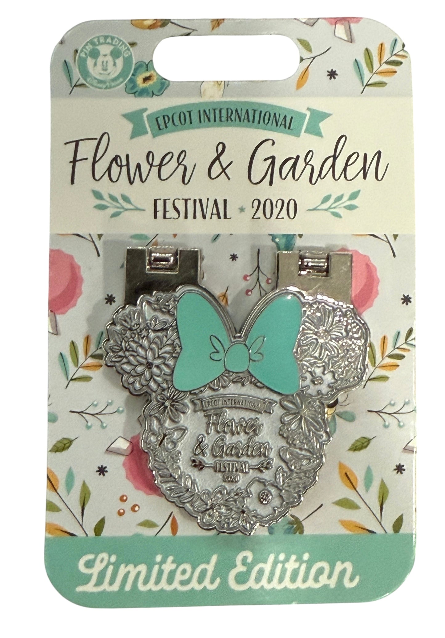 Disney Epcot Flower & Garden 2020 Minnie Hinged Pin