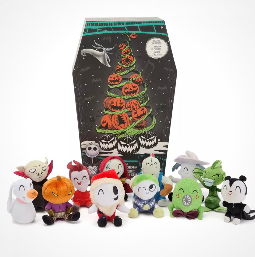 Disney Nightmare Before Christmas Plush 13 Day Countdown Calendar