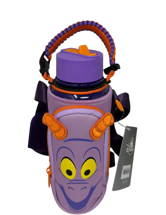 Disney Figment Stainless Steel Water Bottle and Carrier - EPCOT