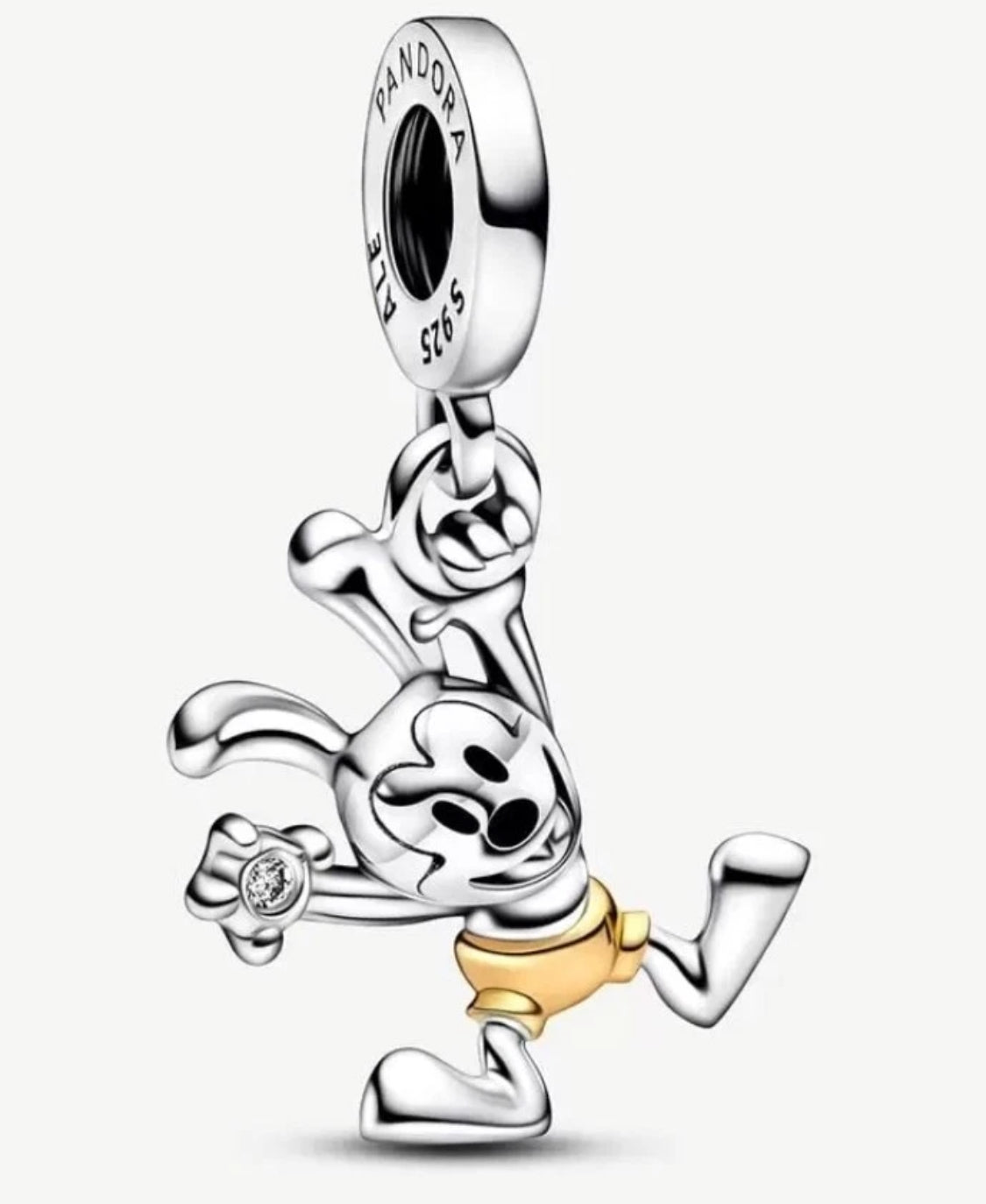 Disney 100th Anniversary Oswald Pandora Charm Lab-grown Diamond