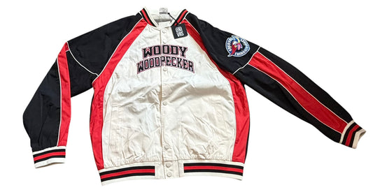 Universal Woody Woodpecker Jacket Button Letterman by UNIVRS