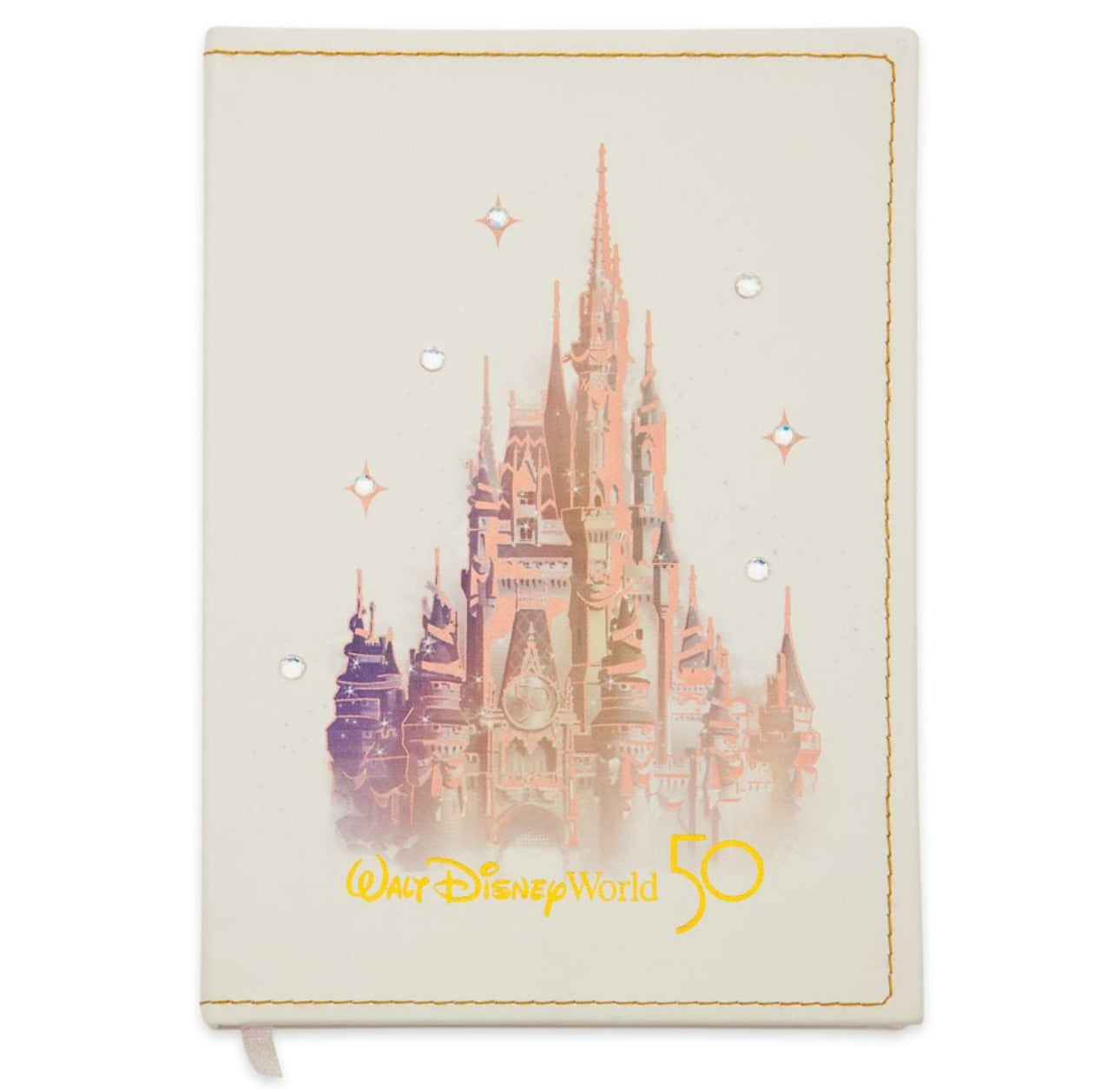 Walt Disney World 50th Anniversary Castle Notebook Journal