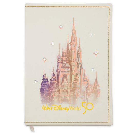 Walt Disney World 50th Anniversary Castle Notebook Journal