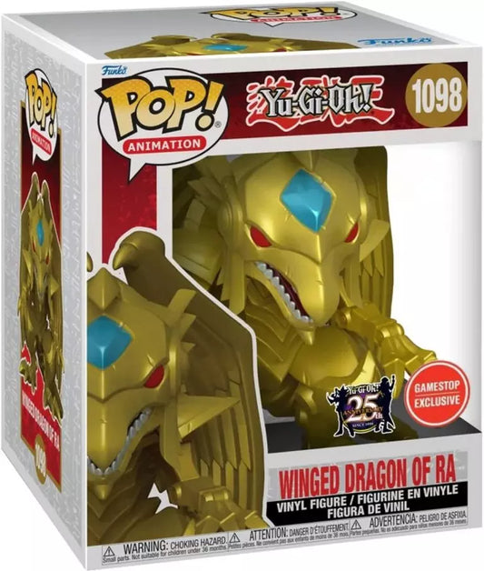 Winged Dragon of Ra Metallic 6" EXCLUSIVE FUNKO POP YU-GI-OH!