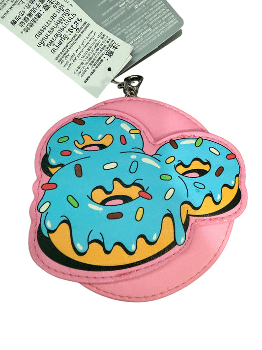 Disney Mickey Snacks Donut Reusable Packable Tote Bag Clip