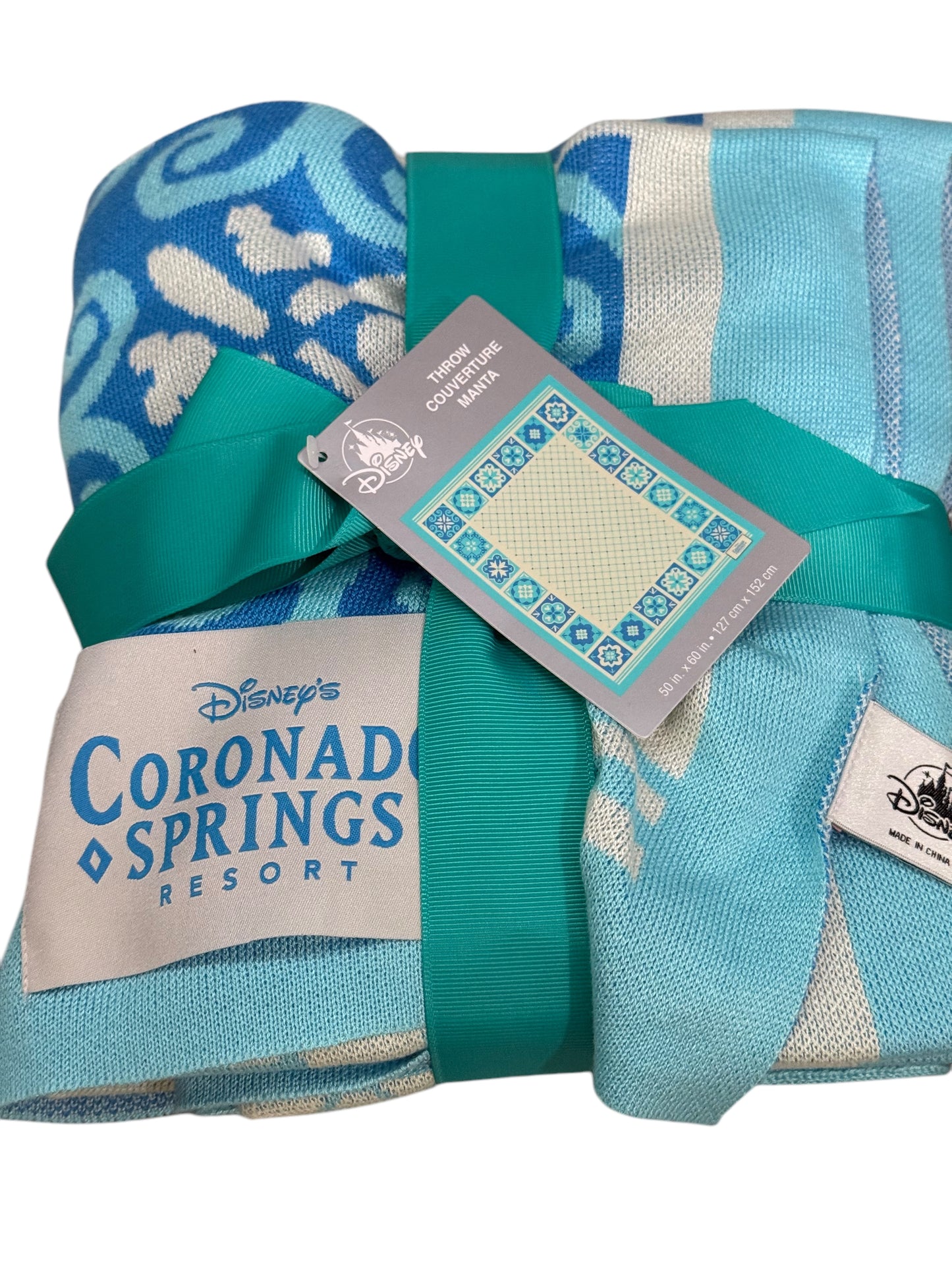 Disney Coronado Springs Resort Mickey Throw Blanket Shawl