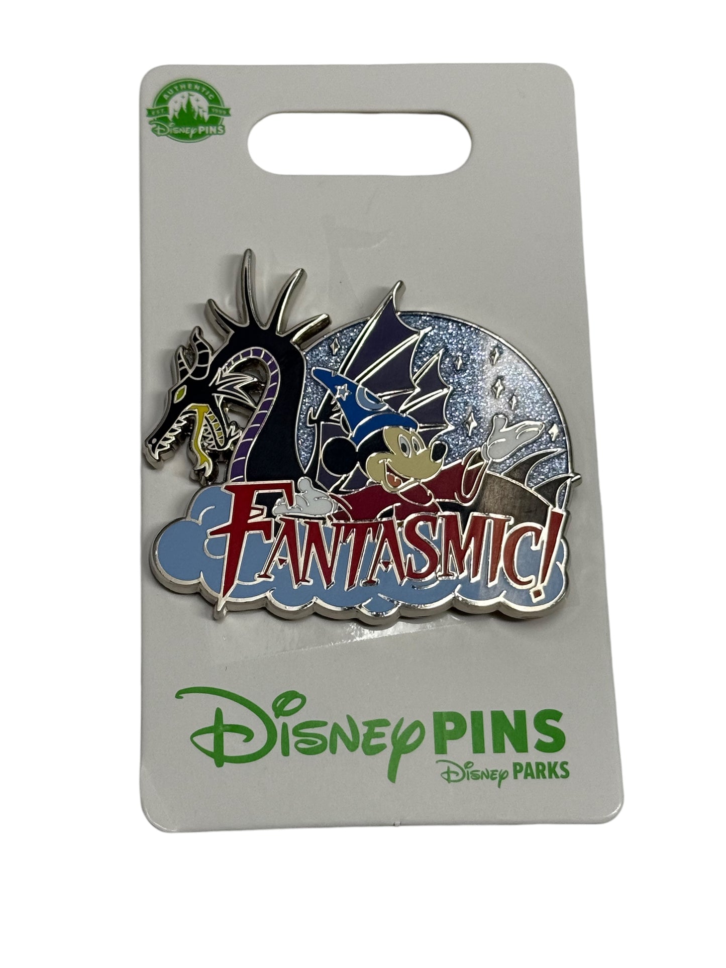 Disney Fantasmic Pin-Maleficent Dragon Sorcerer Mickey