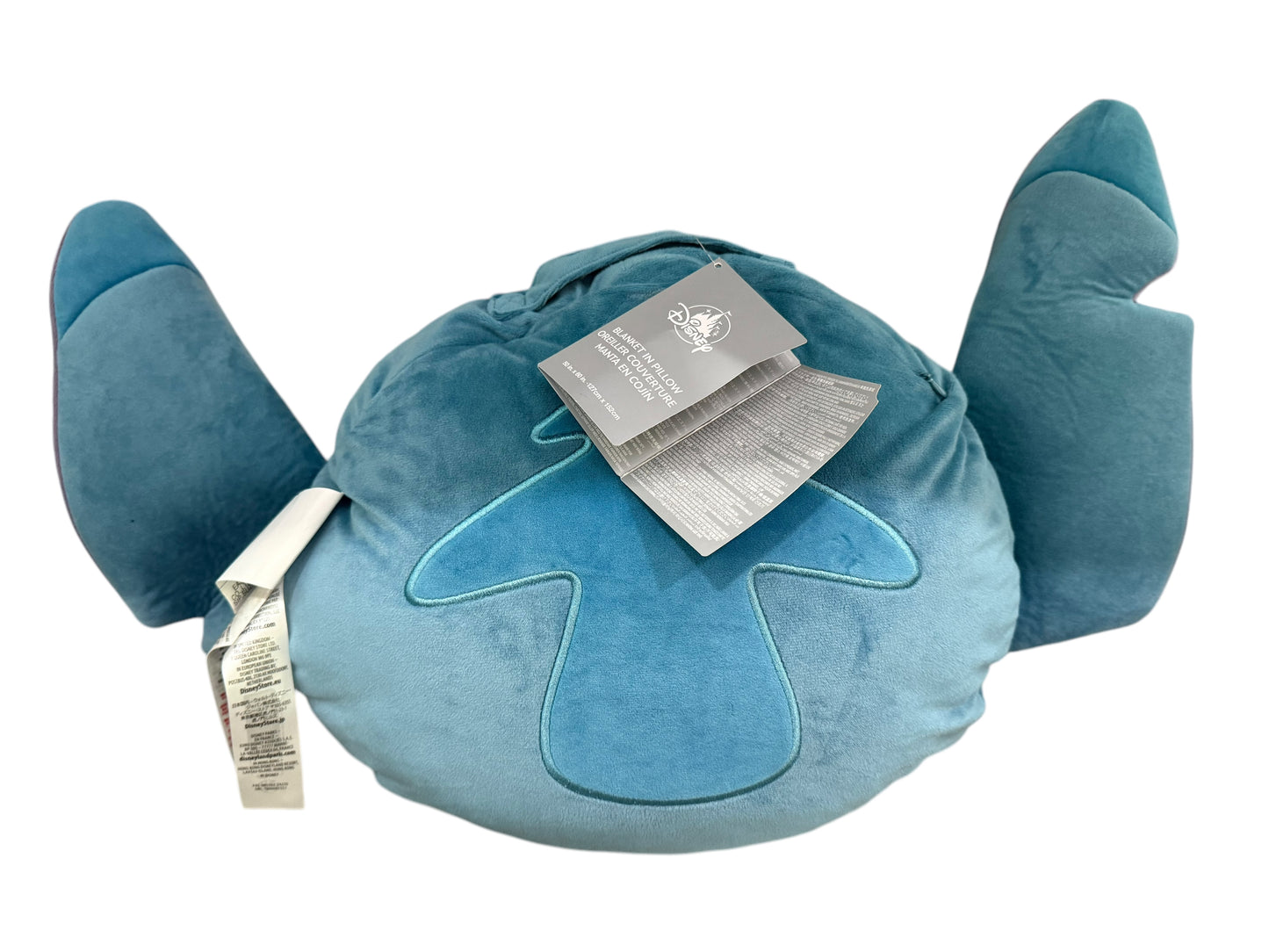 Disney Stitch Blanket in Carrying Pillow