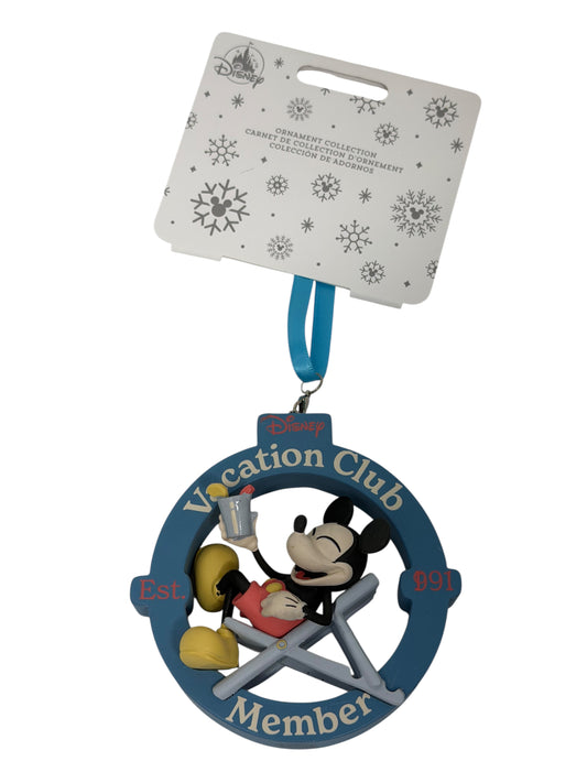 Disney Vacation Club Member Mickey Ornament DVC