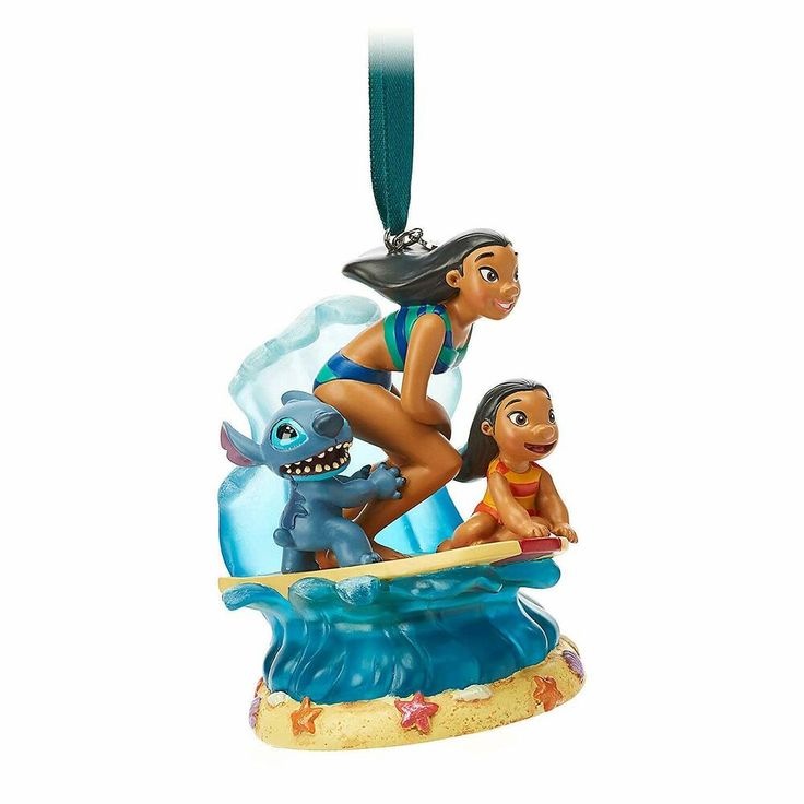 Disney Sketchbook Lilo Stitch Musical Living Magic Ornament