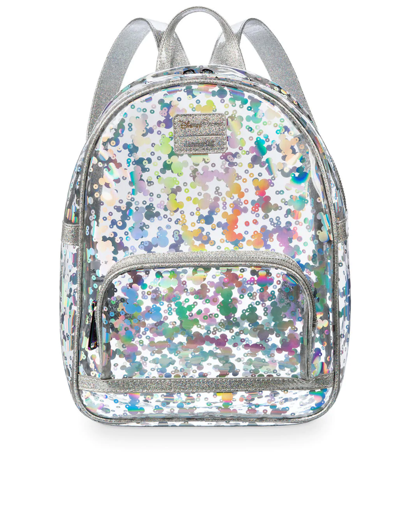 Disney Parks Loungefly Mini Backpack - Mickey Mouse - Magic Mirror Metallic