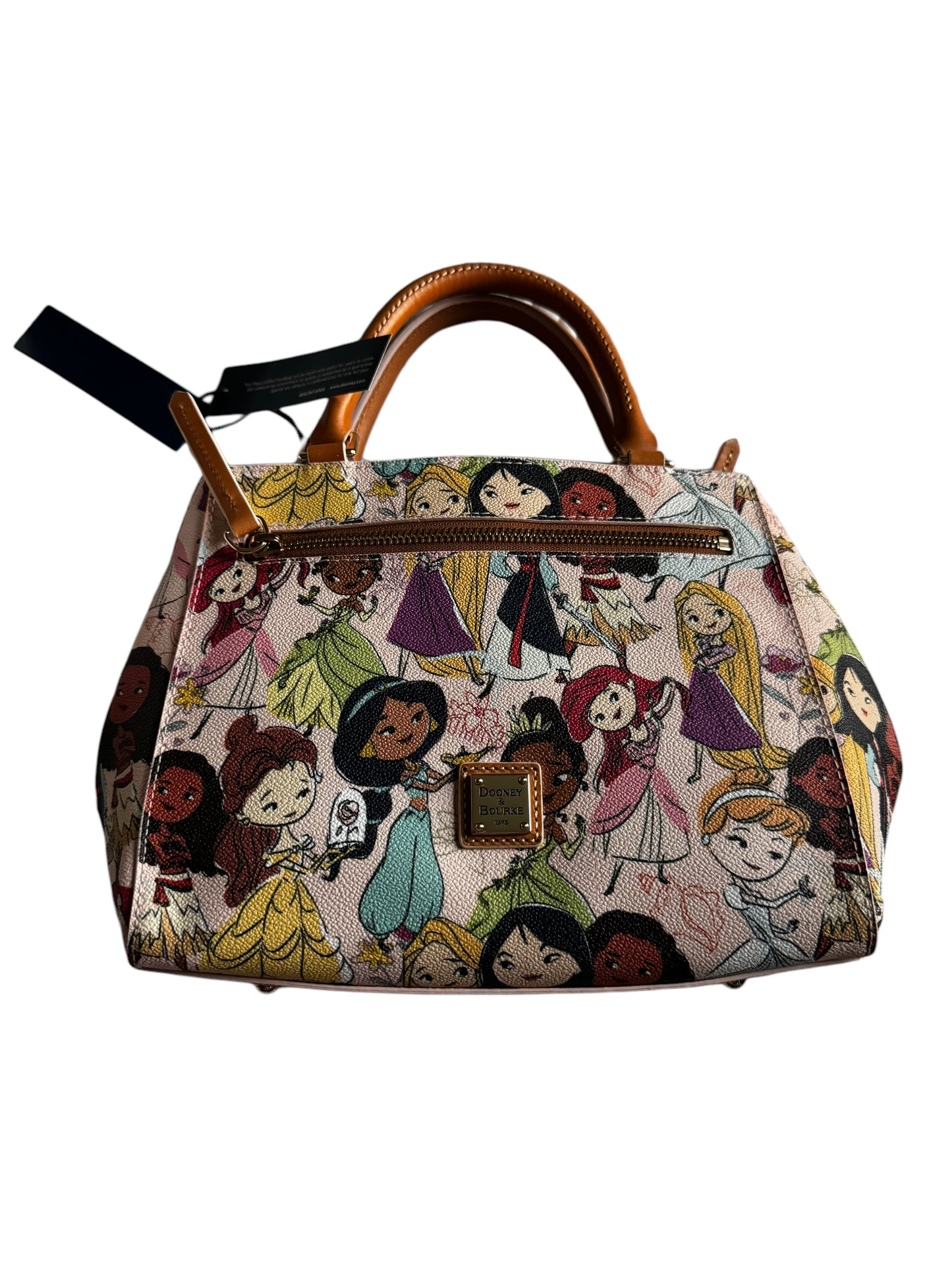 Disney Princesses Dooney & Bourke Small Zip Satchel Crossbody Bag Purse