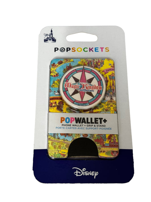 Disney World Magic Kingdom Kingdom Map Popsock Popwallet