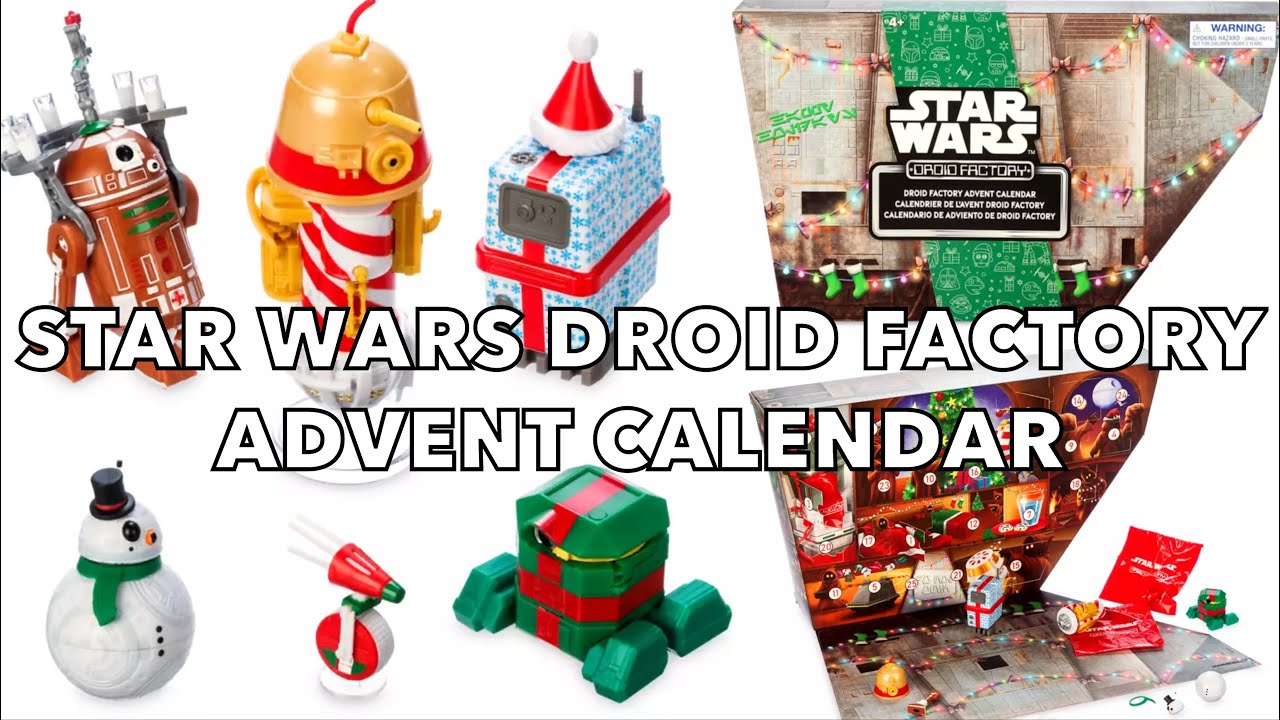 Disney Star Wars Droid Factory Advent Calendar 2024