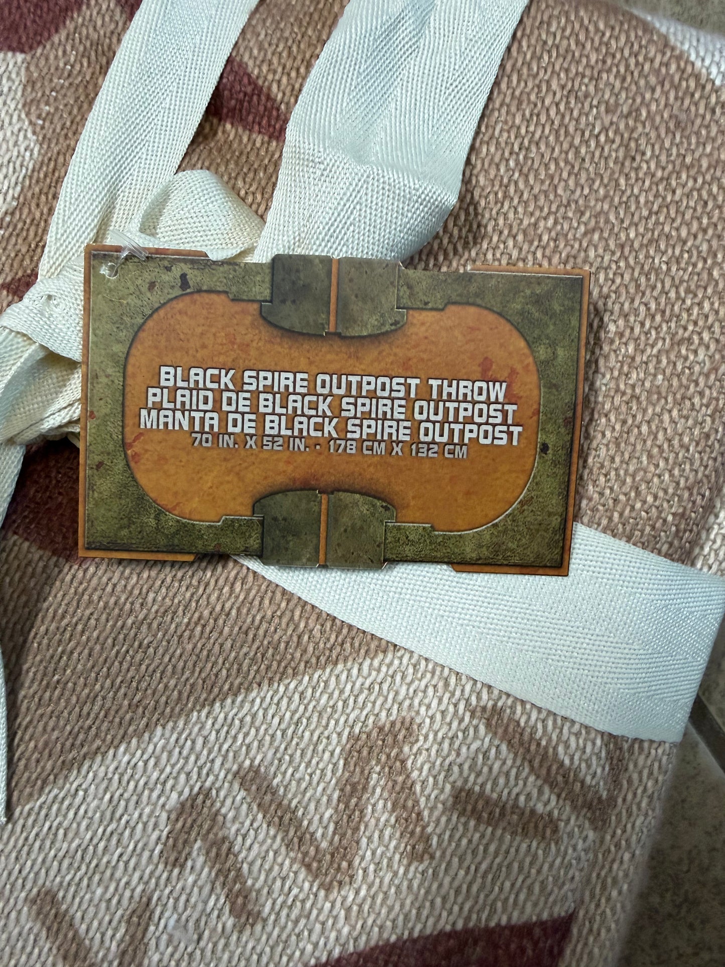 Disney Star Wars Black Spire Outpost Throw Blanket
