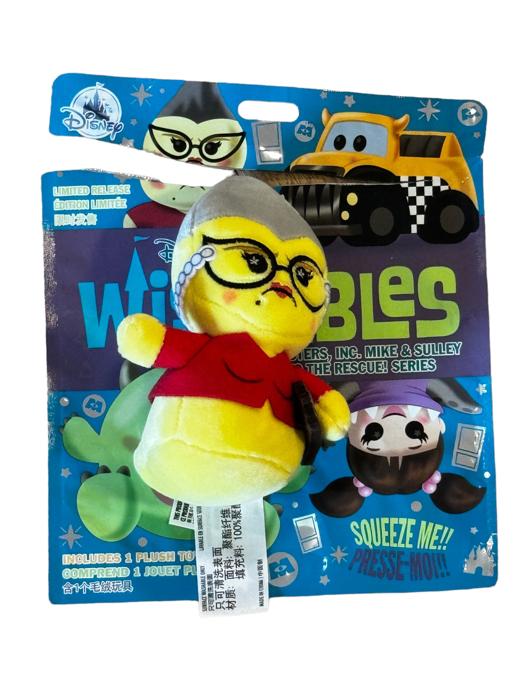 plush monsters inc Disney Parks Wishables Mystery Plush – Monsters, Inc…Rob Red Coat – World of Treasures