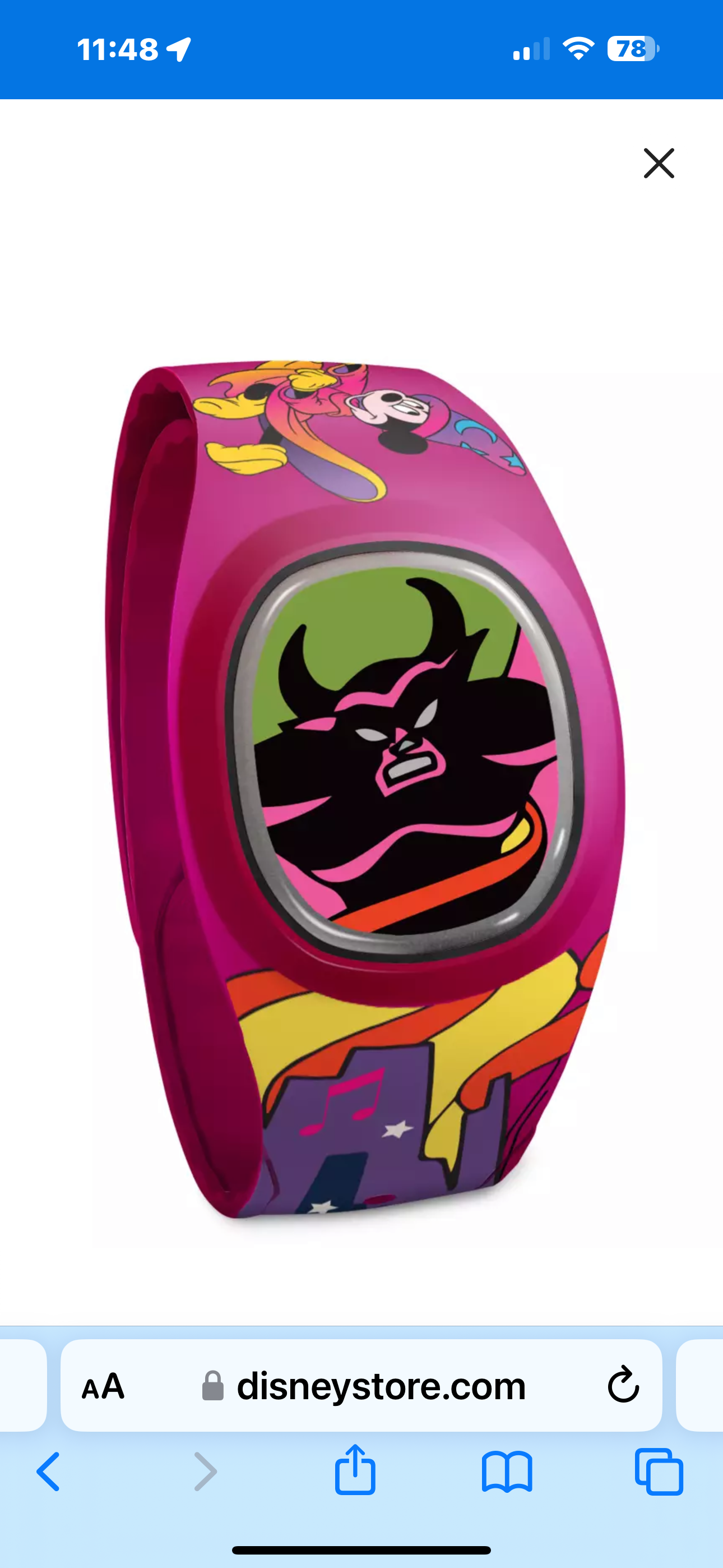 Disney Fantasia Magicband + Plus