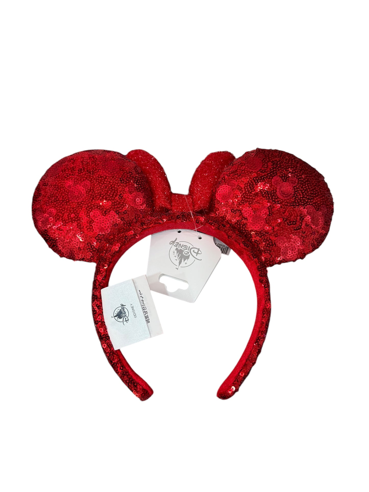 Disney Minnie Red Sequined Ear Headband for Adults