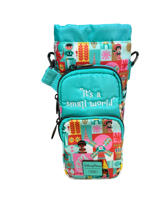 Disney Parks It’s a Small World Lug Crossbody Water Bottle Holder