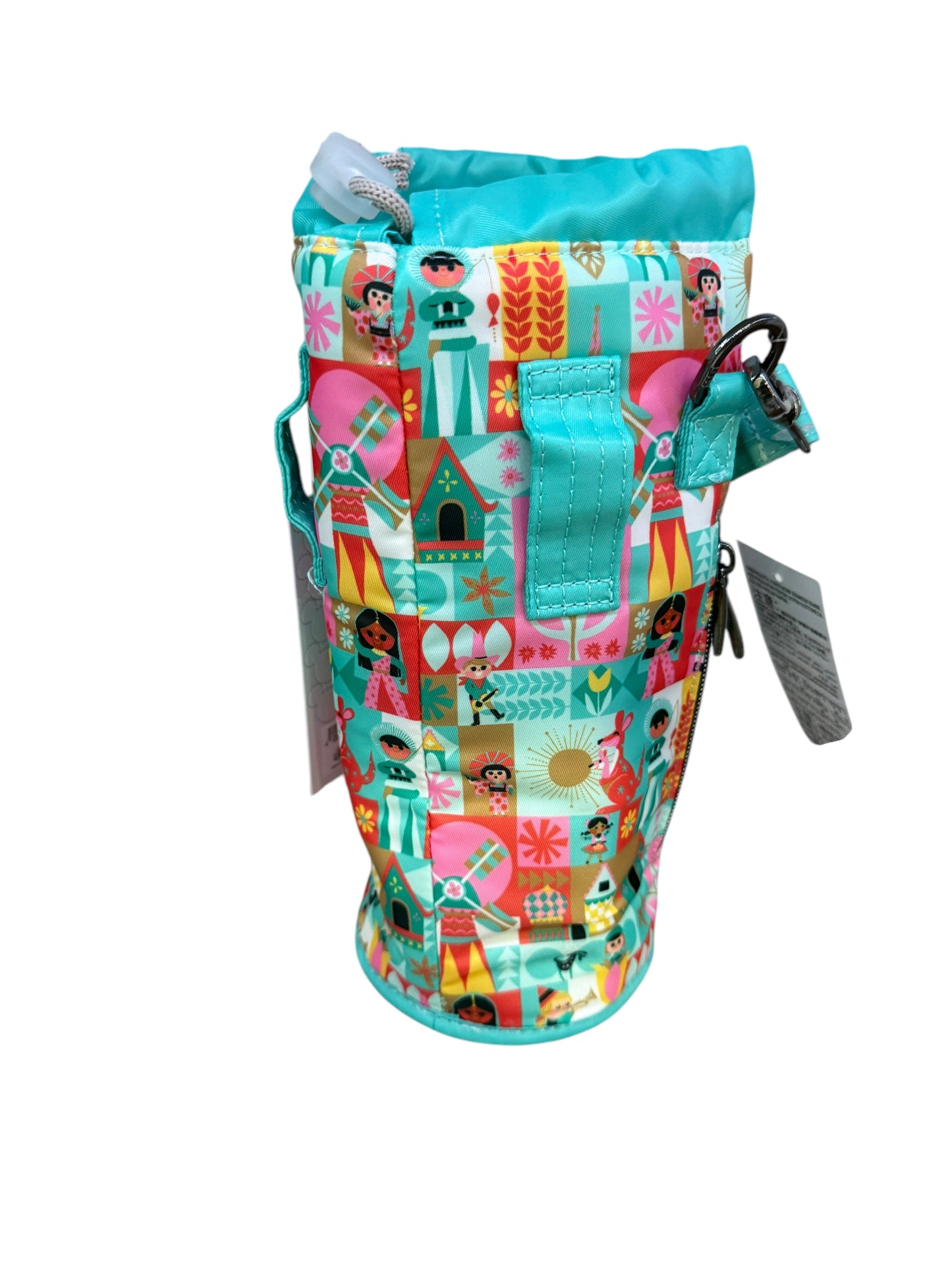 Disney Parks It’s a Small World Lug Crossbody Water Bottle Holder