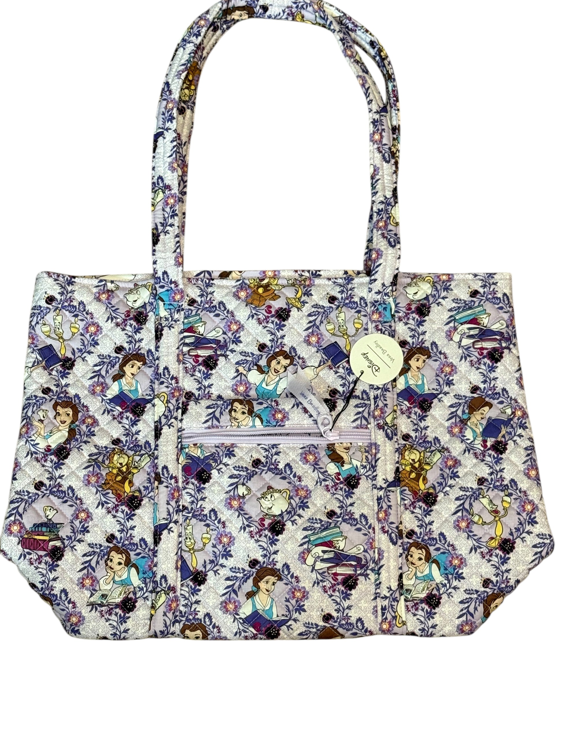 Disney Beauty the Beast Vera Bradley Tote Bag Purse – World of