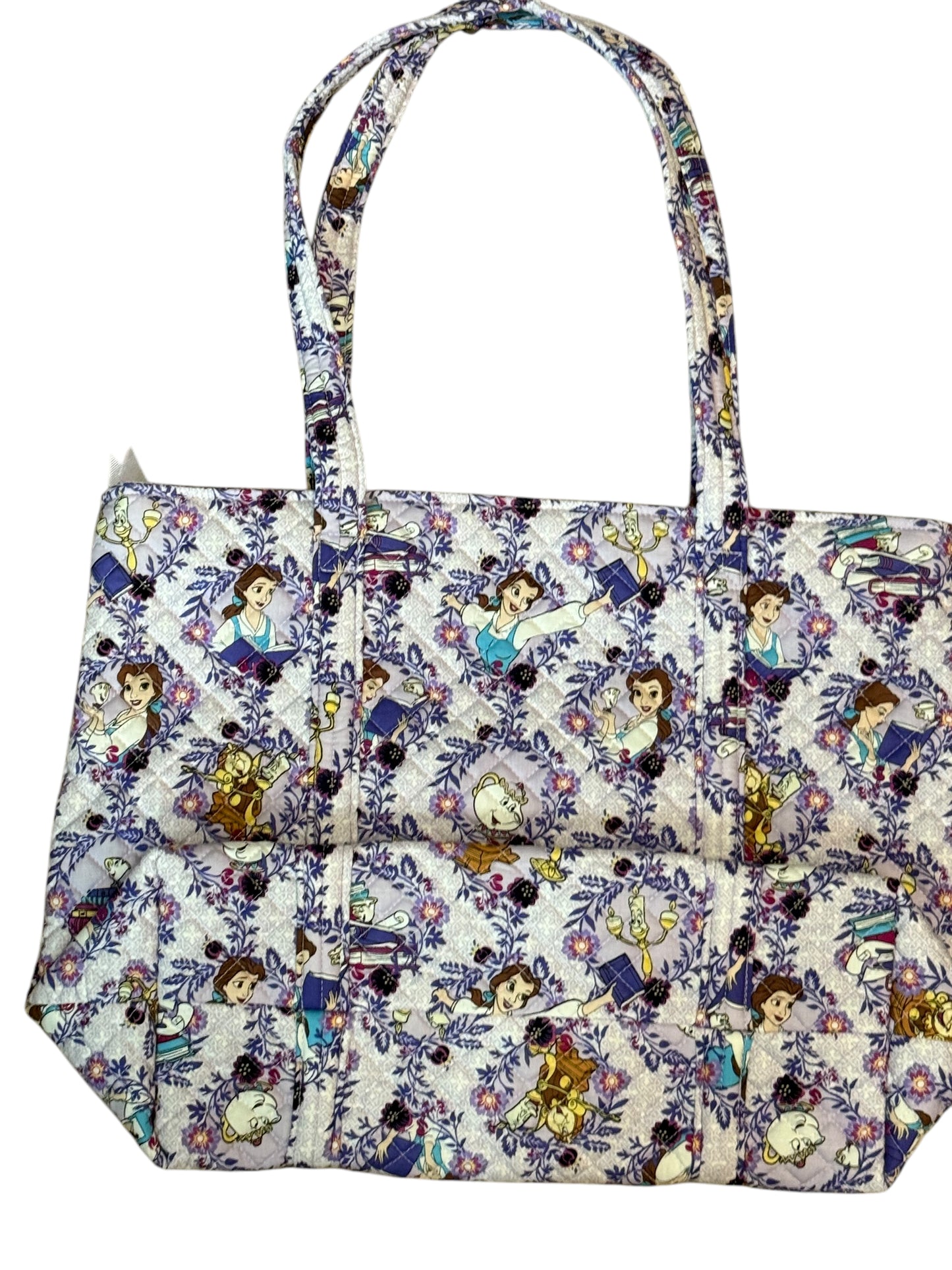 Disney Beauty & the Beast Vera Bradley Tote Bag Purse