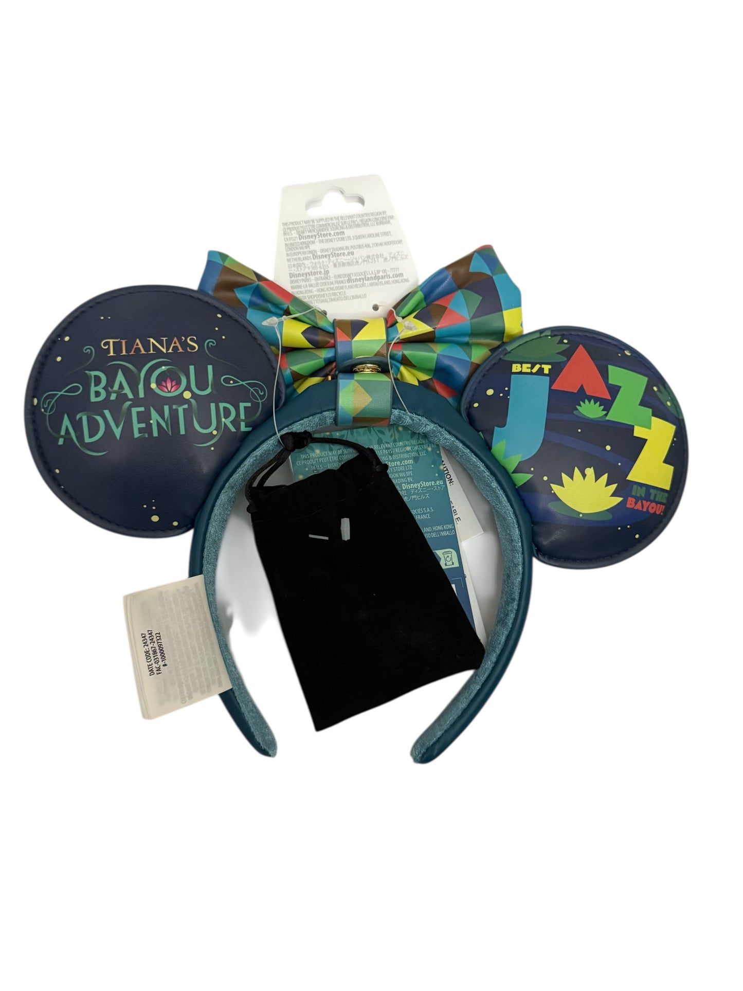 Disney Tiana’s Bayou Adventure Light Up Ears Headband Jazz
