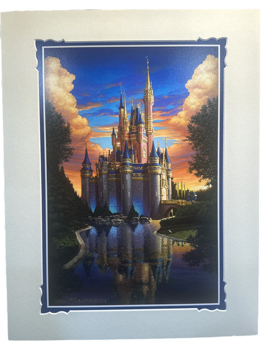 Disney Festival of Arts “Magical Reflection” By Greg McCullough SIGNED 14x18” (2024)