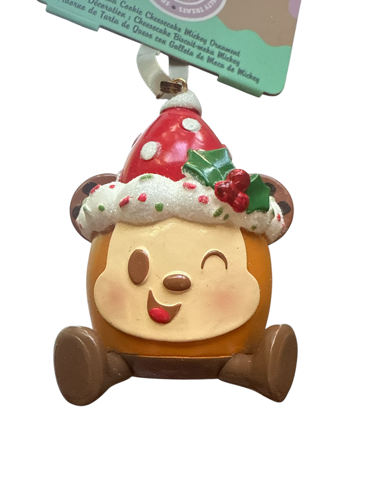 Disney Munchlings Ornament Mickey Mocha Cookie Cheesecake